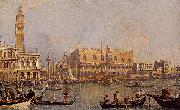 antonio canaletto, View of the Ducal Palace in Venice